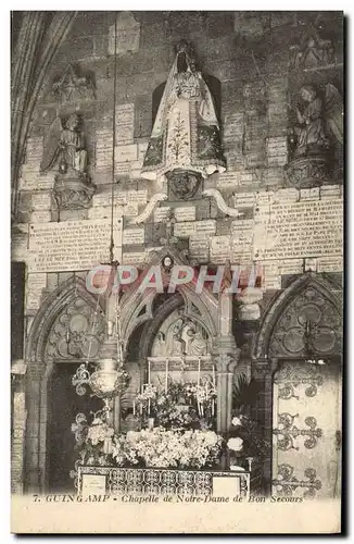 Cartes postales Guingamp La Chapelle de Notre Dame de Bon Secours