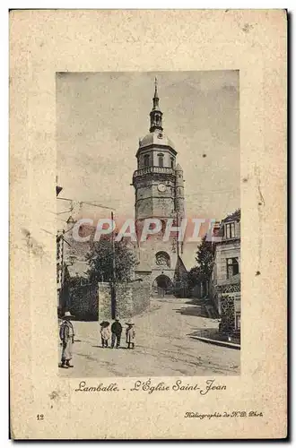 Cartes postales Lamballe L'Eglise Saint Jean
