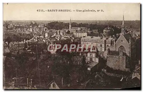 Cartes postales Saint Brieuc Vue Generale