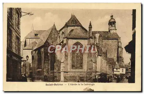 Cartes postales Saint Brieuc L&#39Abside de la Cathedrale