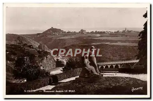 Cartes postales Saint Brieuc Monument Anatole Le Braz