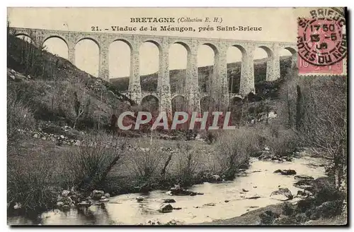 Cartes postales Viaduc de la Meaugon pres Saint Brieuc