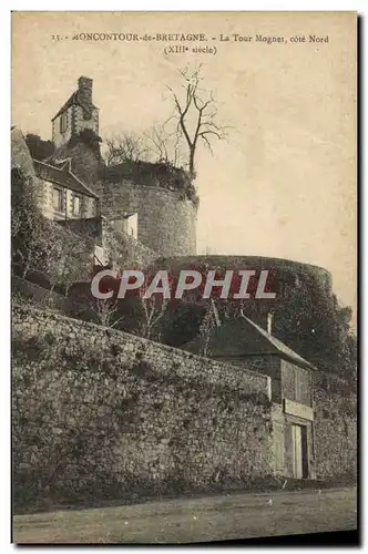 Cartes postales Moncontour de Bretagne La Tour Mognet Cote Nord