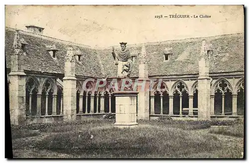 Cartes postales Treguier Le Cloitre