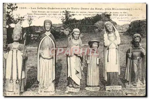 Cartes postales Les saint guerisseurs de Notre Dame du Haut pres Montcontour