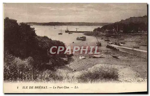 Cartes postales Ile De Brehat Le Port Clos