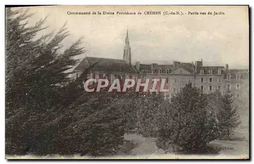 Cartes postales Communaute de la divine Providence de Crehen Partie vue du jardin