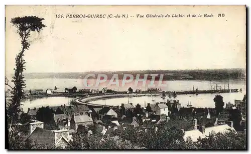 Cartes postales Perros Guirec Vue Generale du Linkin et de La Rade