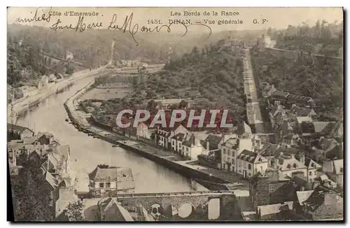 Cartes postales Dinan Vue Generale