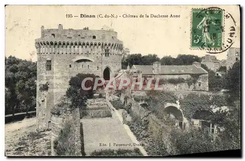 Cartes postales Dinan Chateau de la Duchesse Anne