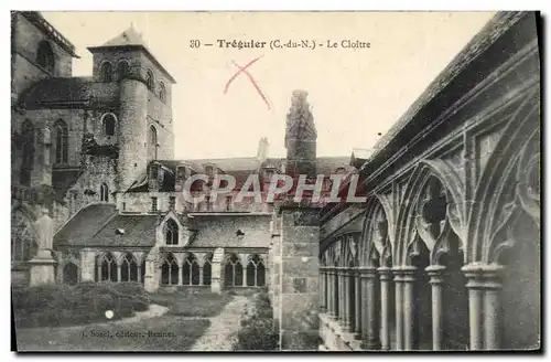 Cartes postales Treguier Le Cloitre