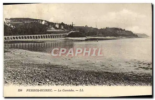 Cartes postales Perros Guirec La Corniche