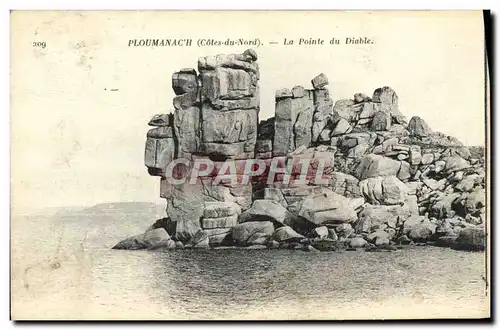 Cartes postales Ploumanach La Pointe du Diable