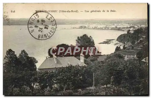 Cartes postales Perros Guirec Vue Generale de la baie