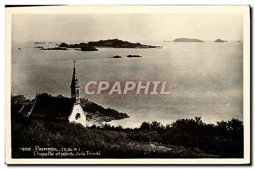 Ansichtskarte AK Paimpol Chapelle et Pointe de la Trinite