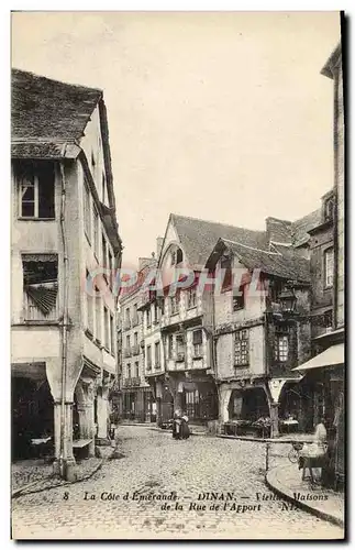 Cartes postales Dinan La Cote d&#39Emeraude de la Rue de L&#39Apport