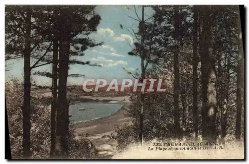 Cartes postales Tregastel La Plage et Au Lointain le De