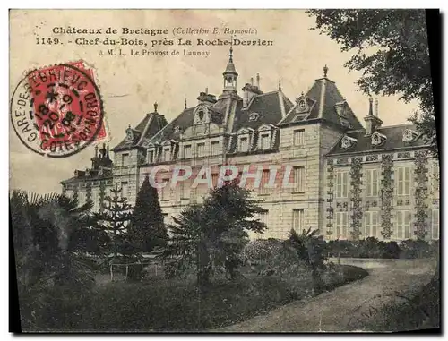 Cartes postales Chateau de Bretagne Chef Du Bois Pres La Roche Derrien a M Le Provost de Launay