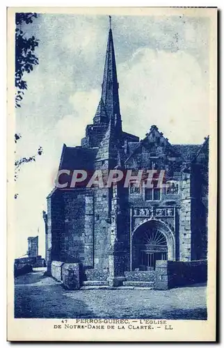 Cartes postales Perros Guirec L&#39Eglise De Notre Dame De La Clarte