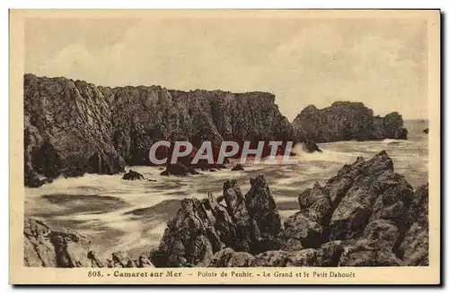 Ansichtskarte AK Camaret Sur Mer Pointe de Penhir le grand et le petit Dahouet