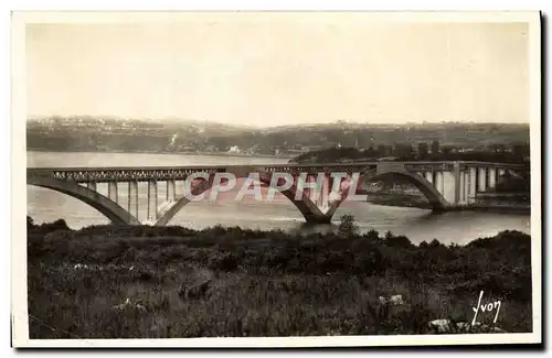 Cartes postales moderne Plougastel Pont Albert Louppe Sur L'Elorn