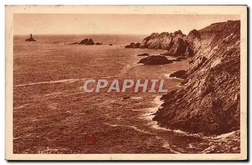 Cartes postales La pointe du Raz vue du sentier de Bestree