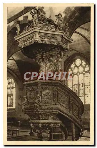 Cartes postales Saint thegonnec La chaire