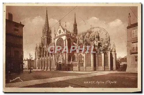 Cartes postales Nancy Eglise St Epvre