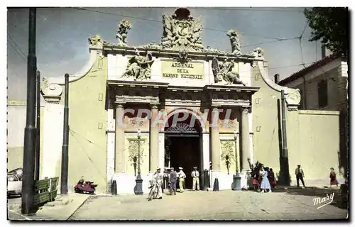 Cartes postales moderne Toulon Arsenal Maritime Porte Principale