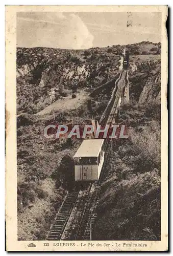 Cartes postales Lourdes Le Pic du Jer Le Funiculaire