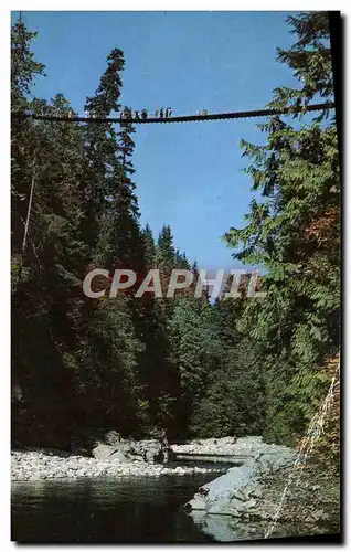 Cartes postales moderne Capilano Canyon Suspesion Bridge North Canada