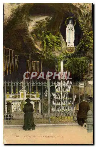 Cartes postales Lourdes La Grotte