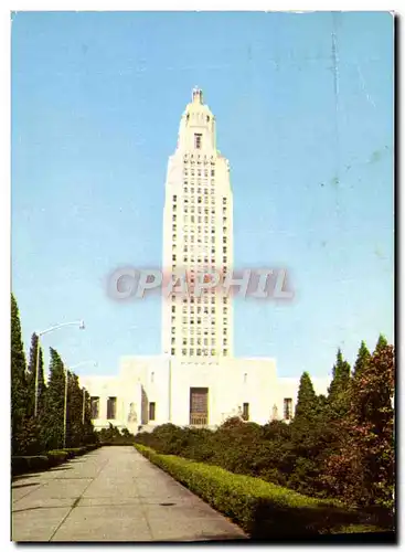 Moderne Karte Louisiana State Capitol Baton Rouge