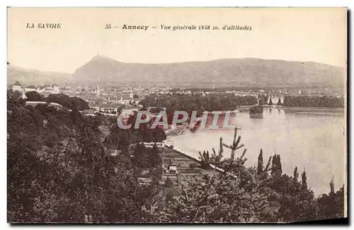 Cartes postales Annecy Vue Generale