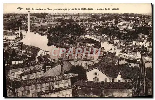 Ansichtskarte AK Limoges Vue Panoramique Prise de la Cathedrale