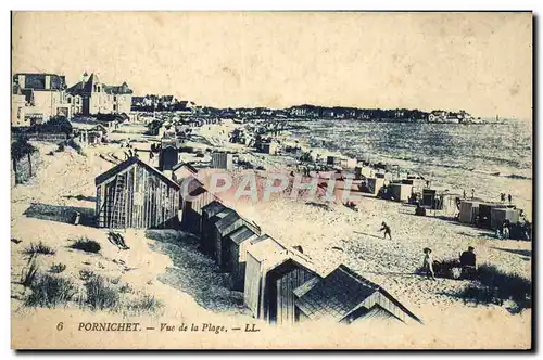 Cartes postales Pornichet Vue de la Plage