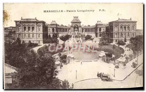 Ansichtskarte AK Marseilles Le Palais Longchamp