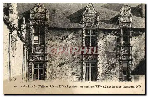 Cartes postales La Val Le Chateau Sur la Cour Interieure