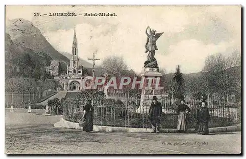 Cartes postales Lourdes Saint Michel