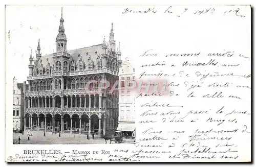 Cartes postales Bruxelles Maison du Roi