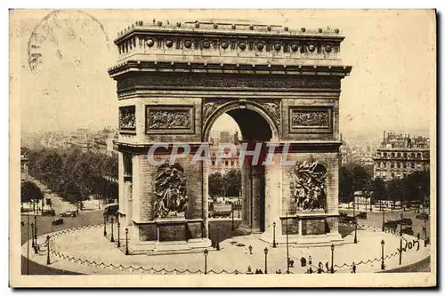 Ansichtskarte AK Paris En Flanant Arc de Triomphe