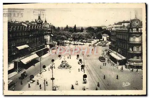 Cartes postales Montpellier La Place de la Comedie