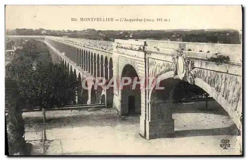 Cartes postales Montpellier L&#39Acqueduc