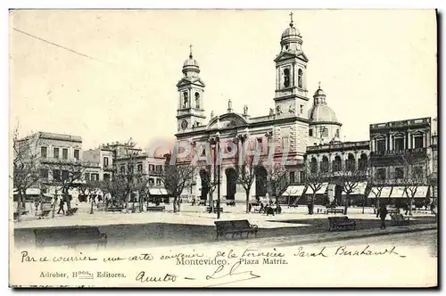 Cartes postales Montevideo Plaza Matriz Uruguay