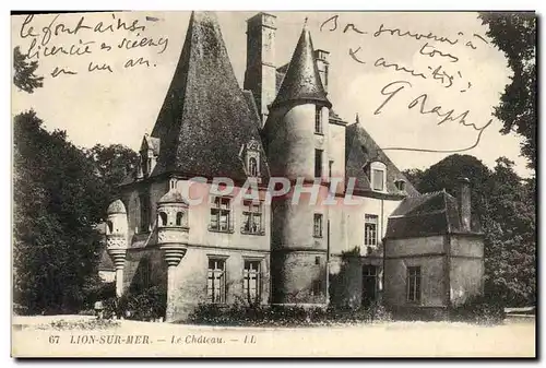 Cartes postales Lion Sur Mer Le Chateau