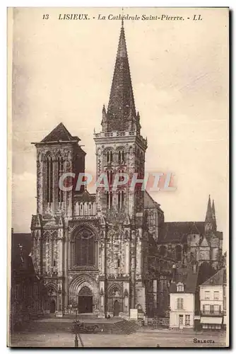 Cartes postales Lisieux La Cathedrale Saint Pierre