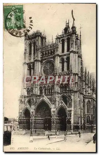 Cartes postales Amiens La Cathedrale