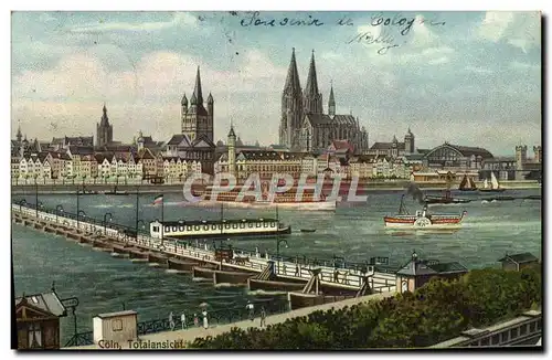 Cartes postales Souvenir de Cologne
