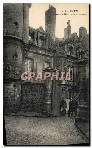 Cartes postales Caen Ancien Hotel des Monnaies