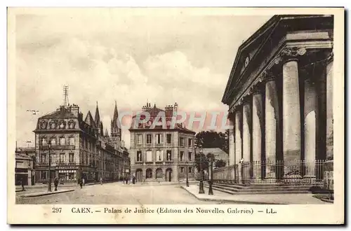 Ansichtskarte AK Caen Palais de Justice